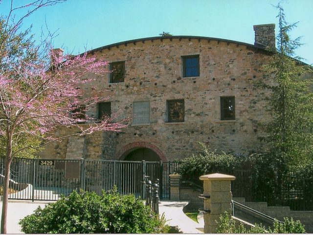 Le Mesnager Stone Barn and Winery at Deukmajian Wilderness Park in La Crescenta