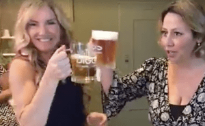 Alicia Pal and Tiffany Toast to DIGGS Buyers