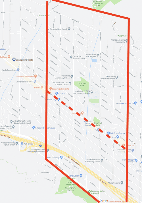 Crescenta Highlands, La Crescenta Glendale DIGGS